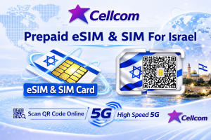 Cellcom Prepaid eSIM & SIM Card
