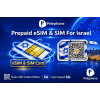 Pelephone Prepaid Israel eSIM & SIM Card