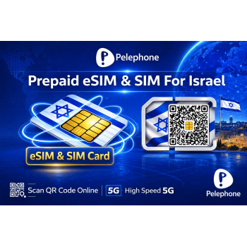 Pelephone Prepaid Israel eSIM & SIM Card