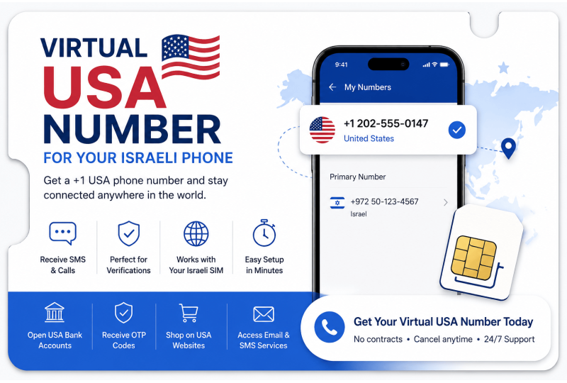 Virtual USA Number, Add a local number to your phone