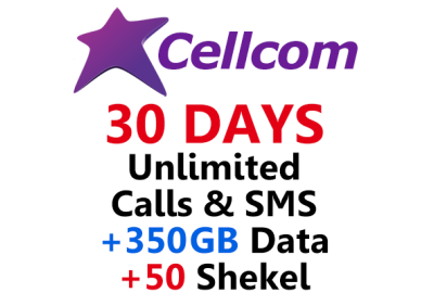 Cellcom Prepaid Israel eSIM & SIM Card