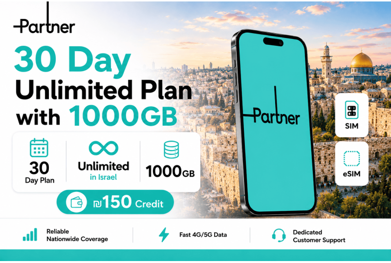 Partner Prepaid Israel eSIM & SIM Card