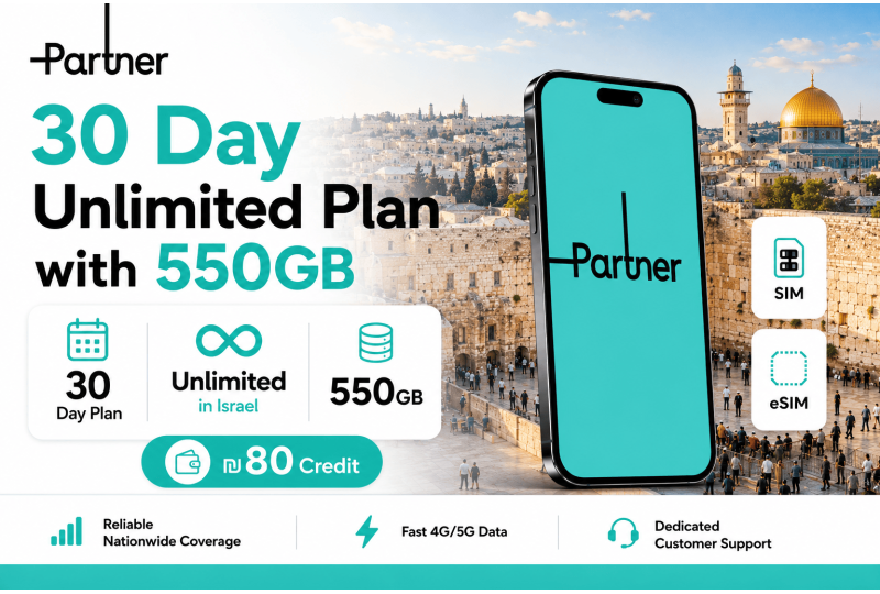 Partner Prepaid Israel eSIM & SIM Card