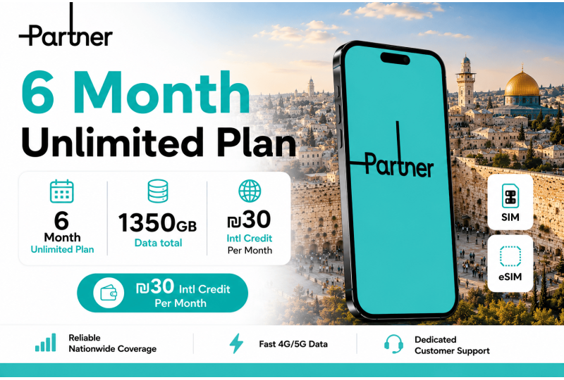 Partner Prepaid Israel eSIM & SIM Card