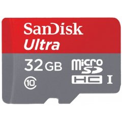 SanDisk Ultra 32GB UHS-I/Class 10 Micro SDXC Memory Card 