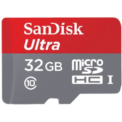 SanDisk Ultra 32GB UHS-I/Class 10 Micro SDXC Memory Card 