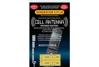 Shiny Antenna Booster Sticker Generation X Plus