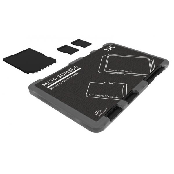 10 SD Card Holder Black 