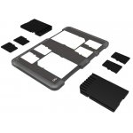 Memory Card Holder Storage Case for 2 SD Cards & 4 MicroSD Memory Cards