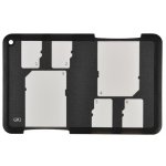 Memory Card Holder Storage Case for 2 SD Cards & 4 MicroSD Memory Cards