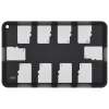 UltraSlim Credit Card size Memory Card Holder Storage Case for 10 Micro SD MSD Memory Cards