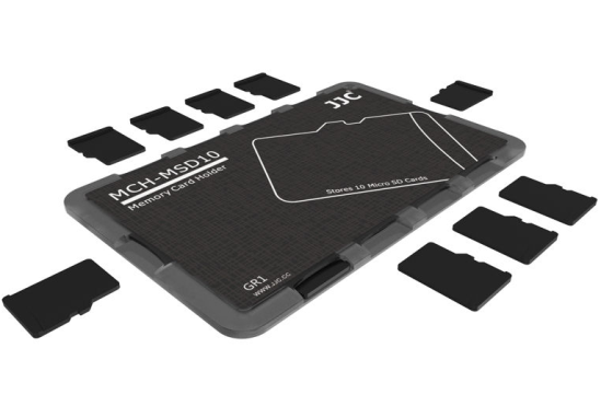 UltraSlim Credit Card size Memory Card Holder Storage Case for 10 Micro SD MSD Memory Cards