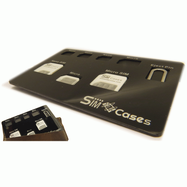 Nano Sim Card Holder Case Storage Case For 7 Sim Cards