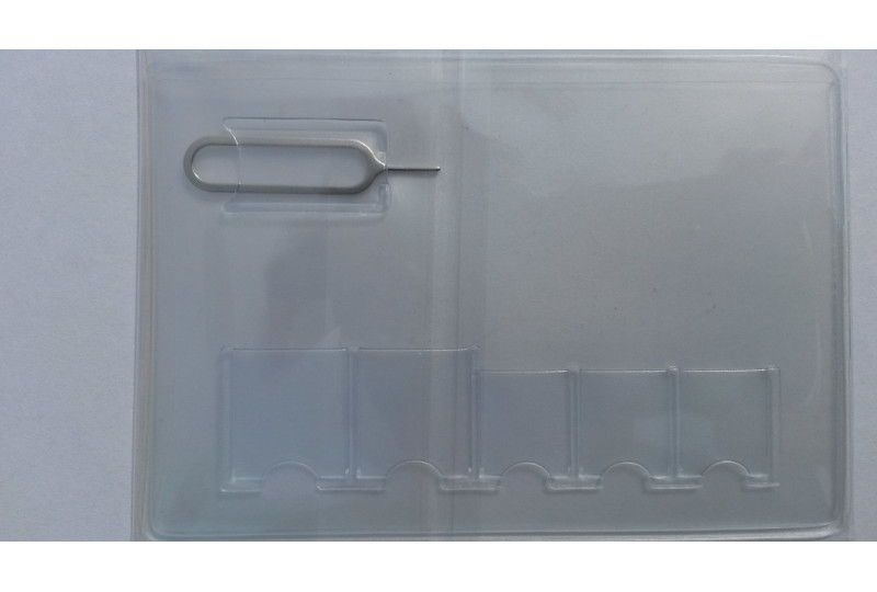 SIM Card Holder for Micro Nano + Iphone Tray Eject Pin Tool