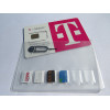 SIM Card Holder for 6 Nano size sim cards + Iphone Pin Tool