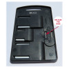 Small SIM Card Holder Case with 3 sim card adapters & Iphone Pin