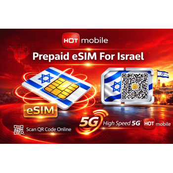 Hot Mobile Prepaid Israel eSIM