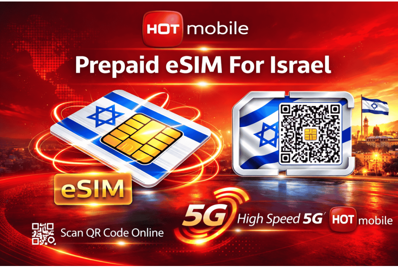Hot Mobile Prepaid Israel eSIM