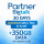30 Day Plan • Unlimited in Israel • 350GB • ₪30 Credit