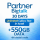 30 Day Plan • Unlimited in Israel • 550GB • ₪80 Credit