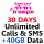 30 Day Plan • Unlimited in Israel • 300GB