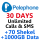30 Day Plan • Unlimited in Israel • 1000GB • ₪70 Credit
