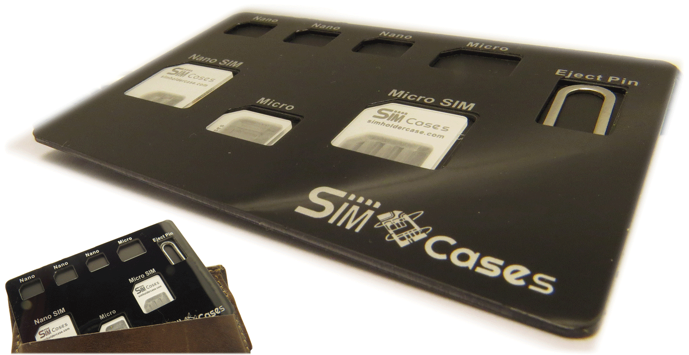 Nano Sim Card Holder Case Storage Case For 7 Sim Cards