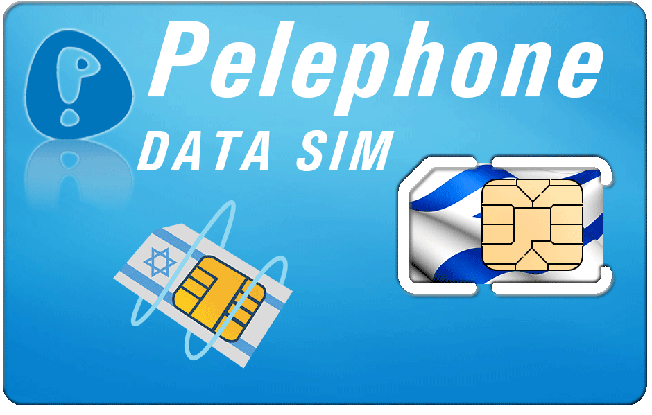 Международная сим карта. Prepaid SIM Card. Pelephone.